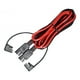 thumbnail image 5 of 14AWG Cable de extensión del panel solar Desconexión rápida Arnés de cables Conector SAE Rojo CUTICAT Cable de extensión SAE a SAE, 5 of 7
