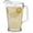 Large Glass, variant on Cabos Large Glass Pitcher, 90 Oz Handcrafted Glass Water Pitcher with Spout and Blue Handle, Artisan-Inspired Water Carafe for Tables, Kitchen