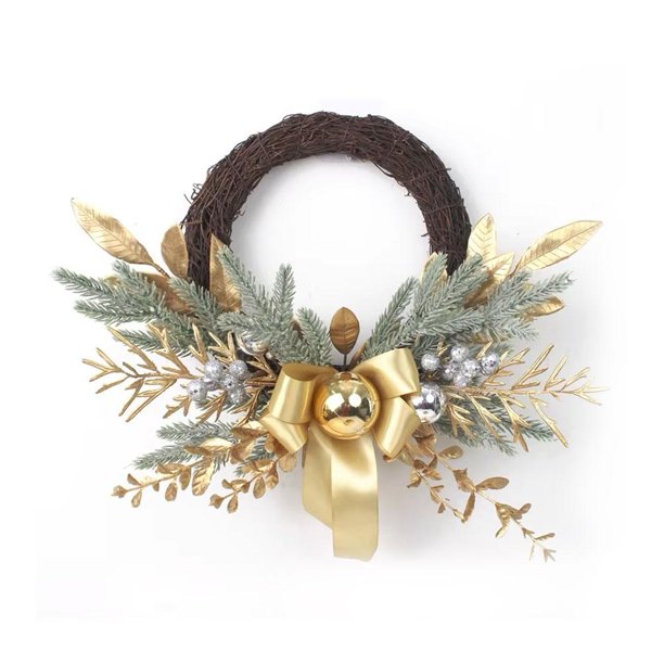 TQEHS Guirnaldas de Navidad para puerta de entrada, regalos de fiesta de Navidad, venta de puertas delanteras Q3J9