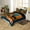 Black Blue, variant on Country Bear King Bedding Set,Green Black Buffalo Grid Tartan Duvet Cover,Christmas Wild Animals Bed Set,Woodland Western Barn Comforter Cover,Camp Hunting Wildlife Quilt Cover（No Comforter）