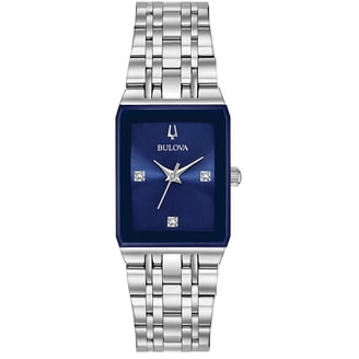 Vintage Bulova Diamond Silver Dial Two Tone Heart Band WR Women\'s Watch 98P11 Amazon.com: Bulova Ladies main image 3