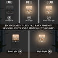 thumbnail image 4 of Bear Iceberg Trees Mountain Lake Night Lights Plug into Wall LED with Auto Light Sensor Warm Light for Kids Hallway Bedroom Living Room Kitchen Bathroom Set of 2, 4 of 7