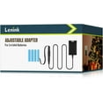 thumbnail image 1 of Adaptador de fuente de alimentación de CA ajustable para baterías AAA, 3 V a 6 V, adaptador de reputo de batería (negro), 1 of 5