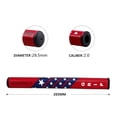 thumbnail image 4 of Golf Putter Grip, Premium PU Leather Star Pattern Golf Club Grips, Non-Slip Lightweight Golf Handle Replacement, Comfortable Tacky Feel, 10.5 Inches D#001 Red, 4 of 8
