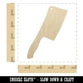 thumbnail image 2 of Butcher Knife Cooking Wood Shape Unfinished Piece Cutout Craft DIY Projects - 4.70 Inch Size - 1/4 Inch Thick, 2 of 7