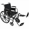 thumbnail image 2 of ProBasics Fauteuil Roulant Léger pour Adultes - Accoudoirs de Bureau à Dossier Rabattable à Hauteur Réglable avec Repose-Jambes Rehaussant - Siège 18 Pouces x 16 Pouces, 2 of 4