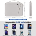 thumbnail image 2 of Funda de transporte para tableta MoKo iPad Air M3 2025 de 9-11 pulgadas, 2 of 7