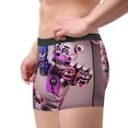 thumbnail image 2 of Lsque Five Nights At Freddy'S Pattern Men’s Total Support Pouch Boxer Briefs, X-Temp Cooling, Moisture-Wicking Underwear, Regular, Long-leg and Trunk-Small, 2 of 7