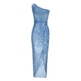 thumbnail image 2 of TIMIFIS Robes pour Femmes Robes d'Invitée de Mariage Robes d'Été Sans Manches Décontractées Maxi Plage Robe d'Été Fleurie Robe Décontractée Printemps, 2 of 4