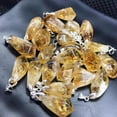 thumbnail image 4 of Natural Citrine Pendan Gemstones Healing Reiki Chakra Beads Point AU., 4 of 8