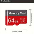 thumbnail image 3 of High-Speed TF Memory Card With Adapter - 64GB | A1 C10 Class For Tablets, Cameras, Phones, Laptops, PCs, Car Audio & Gaming Consoles, 3 of 4