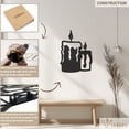 thumbnail image 5 of Violaura Candles Metal Wall Art - Easy to Install Hanging Perfect for Home, Living Room Decor (60.0" x 42.0"), 5 of 8