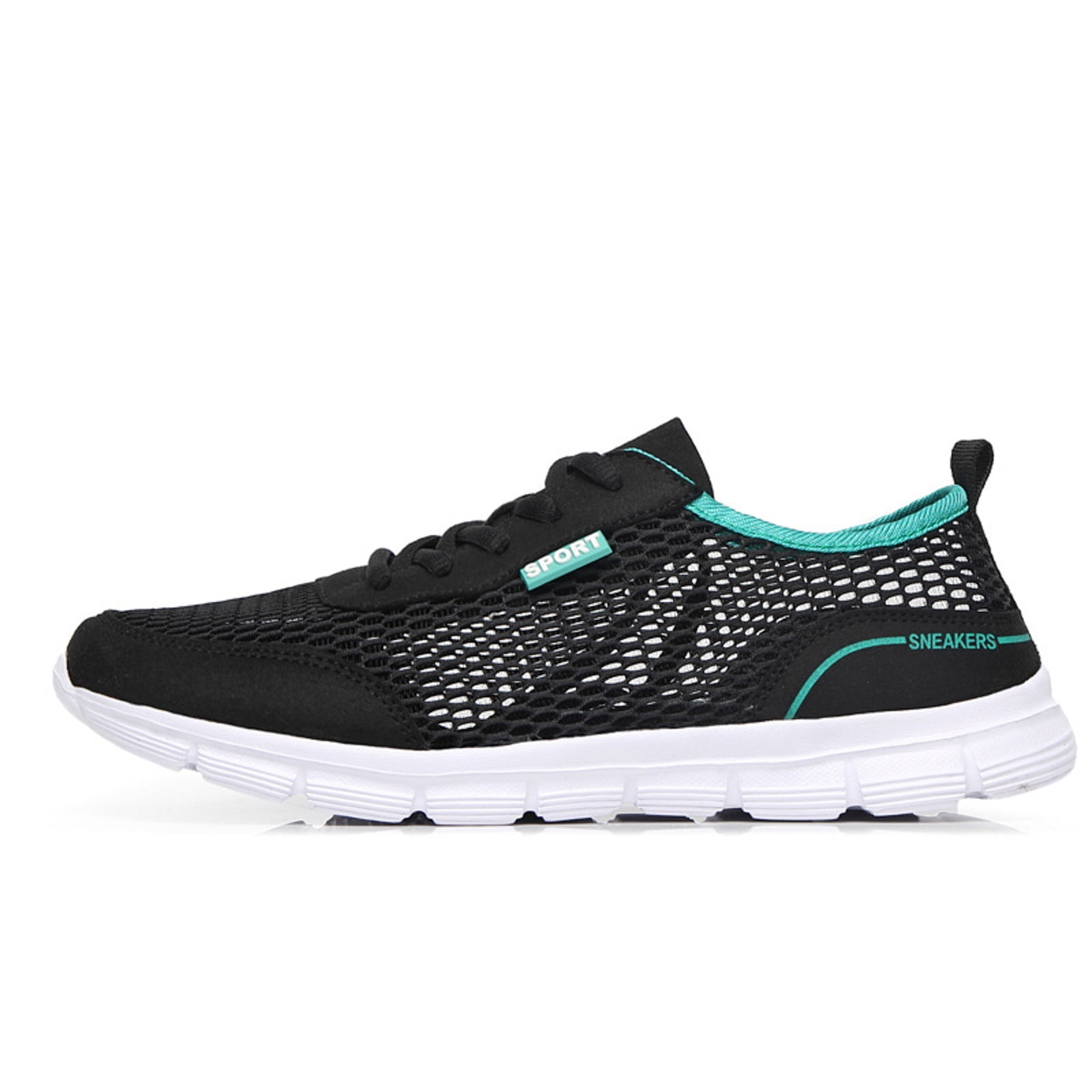 Men\'s Tennis Sneakers Athletic Shoes Lace-Up Low Top Synthetic Mesh Breathable Mesh Walking Tennis Shoes for Men Breathable Lightweight  main image 4