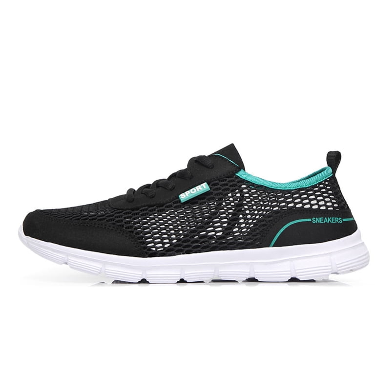 Mens Sneakers Breathable Mesh Lace up Running Shoes Comfy  display picture 2