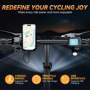 2000W Electric Bike Foldable for Adults, 40MPH Folding Ebike, 52V 25Ah Adult Electric Bicycles, 80 Mlies Long Range E Mountain Bike, UL2849 Certified (Black)