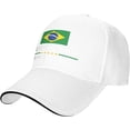 thumbnail image 2 of Make Brazil Great Again Hat Flavio Bolsonaro 2026 Baseball Cap Dad Trucker Hat, 2 of 8