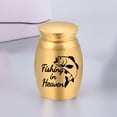 thumbnail image 4 of vnanda Easy-to-carry Pet Urn Pet Urn Fishing Heaven Printed Thread Lid Heavy Duty Metal Small Dog Cat Hair Bone Ash Container Keepsake Cremation Box Metal, 4 of 8