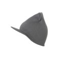 thumbnail image 1 of Cuffless Beanie Visor Cap, Grey, 1 of 2