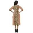 thumbnail image 5 of Moomaya Cotton Straight Tunic WoMen's Readymade Printed Kurta V Neck Summer Wear, 5 of 6