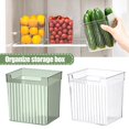 thumbnail image 1 of Fridge Fruit Preservation Box Transparent Multifunctional Food Grade Vegetable Deep Save Space Opening Design Wide Application Fridge Food Container Household Supplies, 1 of 8
