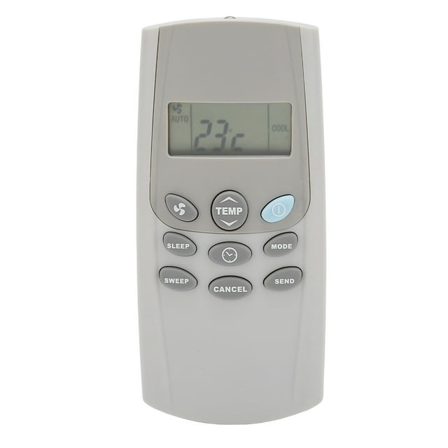 AC Remote Control, ABS Professional Comfortable Hand Feel Easy To Grip Air Conditioner Remote Control Stable Transmission For CR 002