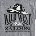 thumbnail image 3 of Instant Message - Wild West Saloon - Men's Short Sleeve Graphic T-Shirt, 3 of 6