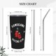 thumbnail image 5 of Vaso Hajime No Ippo de 20 oz, de acero inoxidable, con aislamiento al vacío, para viaje, coche, taza con pajita para bebidas calientes, té helado, café, 5 of 8