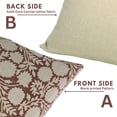 thumbnail image 5 of Handmade Thick Linen Pillow Covers , 14"X20", Hand block prints by Fabdivine, Rajat, 5 of 7
