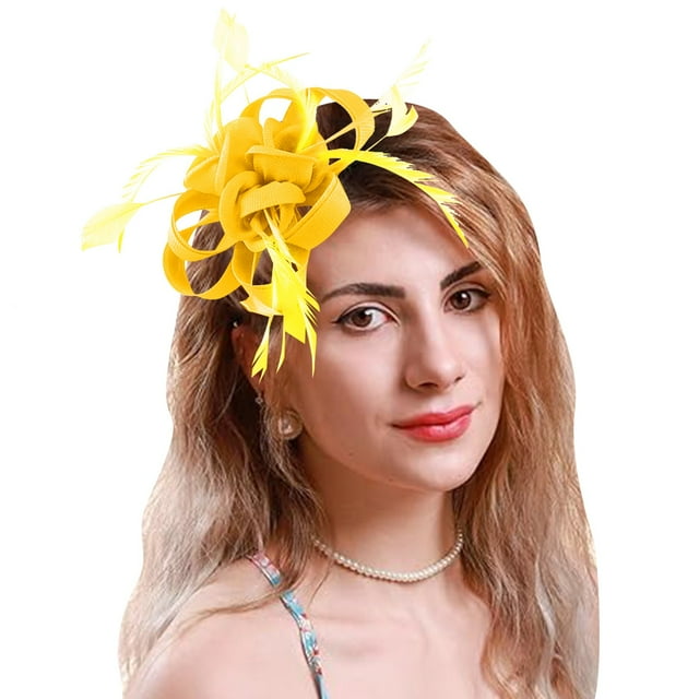 Heardband 1 Produit pour Femmes, Fascinateurs pour Coiffe Élégante, Accessoire de Mariée pour Fête de Thé, Mariages