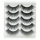 thumbnail image 1 of Xihbxyly Pestañas Postizas 3D, Gruesas y Rizadas, Suaves y de Aspecto Natural, Fáciles de Aplicar, Ideales para Selfies En Bodas y Fiestas, Realzan La Mirada, Paquete de 5 Pares., 1 of 7