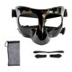 thumbnail image 1 of Protector nasal para nariz rota, protector facial, transpirable, para fútbol, ​​deportes, béisbol Negro puro, 1 of 9