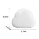 thumbnail image 3 of Bonita luz nocturna de nube | Lámpara portátil recargable para habitación infantil | Regulable en 4 niveles con luz blanca y cálida | Batería de 1200 mAh (16-50 horas de duración) | Incluye cable USB, 3 of 6