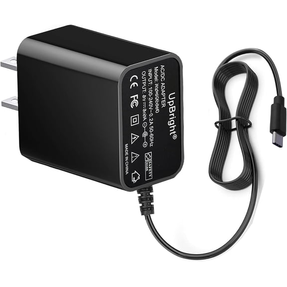 AC Adapter for I-onVac 8819 8394 8511 7551 7441 7553 7552 Turbo Cordless Vacuum Lightweight Handheld Cleaner Multi-Surface Home Car Travel 5V USB Type C MicroUSB Power Supply Cord Charger