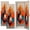 Color 5, variant on Musical 2 Pcs School Locker Magnetic Wallpaper for Music Classroom 12" x 36" Vintage Silver Microphone Abstract Orange Yellow Reusable Removable Locker Accessories Back to School Supplies