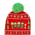 thumbnail image 3 of Peanuts Caroling Ribbed Knit Laplander Hat, 3 of 3