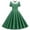 *Army Green, variant on VBVC Women's Vintage 1950s Polka Dot Swing Dress , Ladies' Peter Pan Collar Short Sleeve A-Line Midi Dress , Retro Cocktail Party Flare Dresses For Women,Army Green,S-2XL