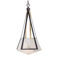 thumbnail image 1 of Maxim 30144BZGTGLD Boulder LED One Light Pendant, Bronze Gilt & Gold, 1 of 1