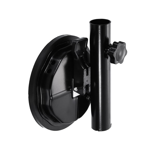 Uxcell Suction Cup Flag Holder 120kg Vertical Pulling Force for RV Truck, Black