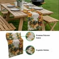 thumbnail image 5 of Thanksgiving Table Runner - 70 Inch Long, Kitchen Dining Table Runner Dresser Scarves, Hellow Fall Pumpkin Orange Green Fruit Farmhouse Decor for Coffee Tables Wedding Party Banquet, 5 of 8