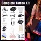 thumbnail image 3 of Complete Tattoo Kit Machine Gun LCD Power Supply Needle Grip Tip 5 Inks Beginner Yescom Modern, 3 of 10