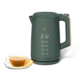 thumbnail image 3 of Beautiful 1.7-Liter Electric Kettle 1500 W with One-Touch Activation, Thyme Green by Drew Barrymore, 3 of 6