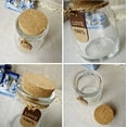 thumbnail image 4 of Mr. Garden Fashion Pudding Glass Bottle Cork Cover H2.8"xD2.1",10pcs, 4 of 4