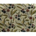 thumbnail image 4 of oneOone Georgette Viscose Fabric Leaves & Floral Block Print Sewing Fabric BTY 42 Inch Wide, 4 of 5