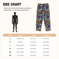 thumbnail image 3 of Balery Colored Glass1 Pantalones de pijama para mujer, pijamas ultraligeros, pantalones de estar por casa-Small, 3 of 6