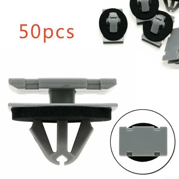 UHUSE 50pcs Rocker Panel Moulding Clip Exterior Trim Fastener For Jeep Cherokee