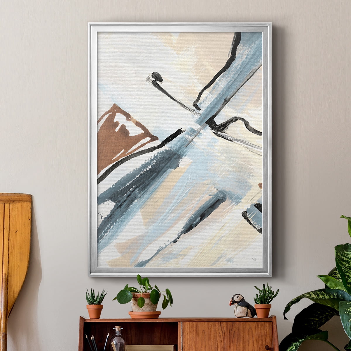 Dancing Wind Revisit I Premium Classic Framed Print - Ready to Hang