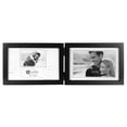 thumbnail image 2 of Concepts Series Wood Frame for 4x6" Double Horizontal Photograph, Black, 2 of 4