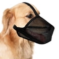 thumbnail image 1 of EastVita Pet Mesh Muzzle Breathable Adjustable Anti-Bite Anti-Barking Mouth Mask Protective Cover for Small Medium Large Dogs, 1 of 7