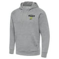 thumbnail image 2 of Men's Antigua  Heather Gray William Byron 2025 Daytona 500 Champion Victory Pullover Hoodie, 2 of 3
