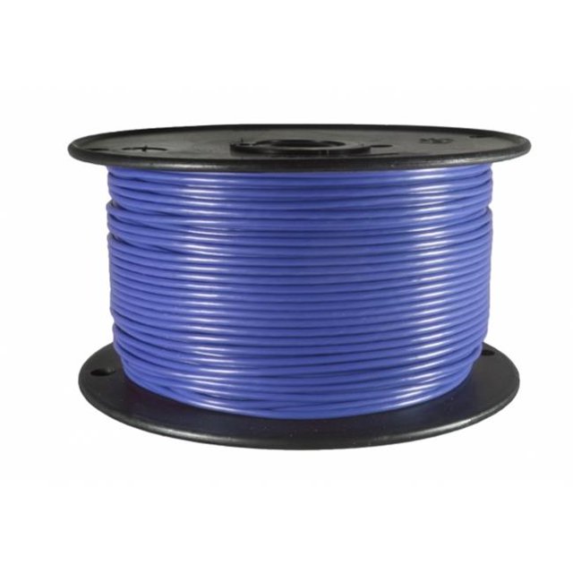 500 Ft. GPT Fil Primaire&44; Bleu - 16 Jauge